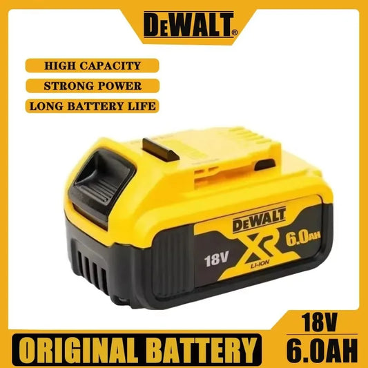 DeWalt 6.0Ah 18V XR DCB206 Battery- 1pc, 2pc, 3pc and 4pc