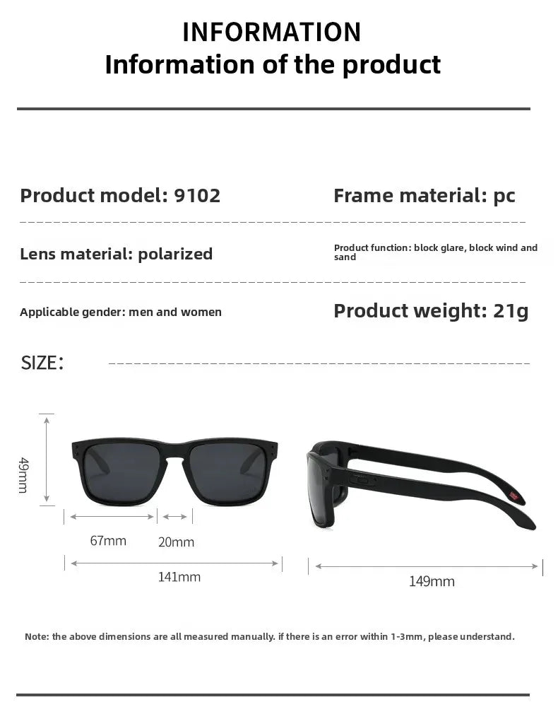 Oakley JV Polarized TR90 Sunglasses Outdoor Climbing Sun Protection Shades Cycling Self-Driving Stylish Accessories