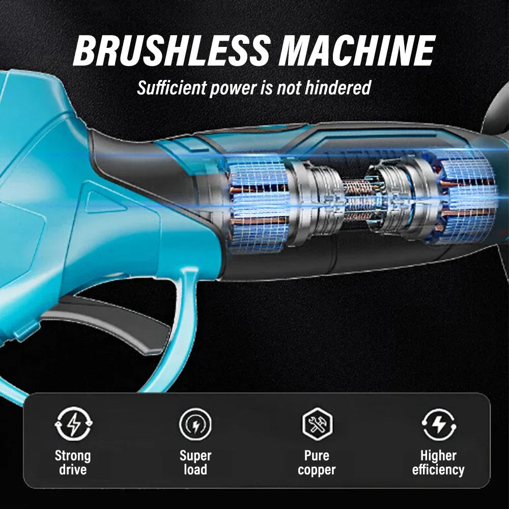 Makita compatible 18V Electric Pruning Shears Cordless Rechargeable Tree Branch Pruner Garden Electric Scissors for Yard Garden Lawn Tools