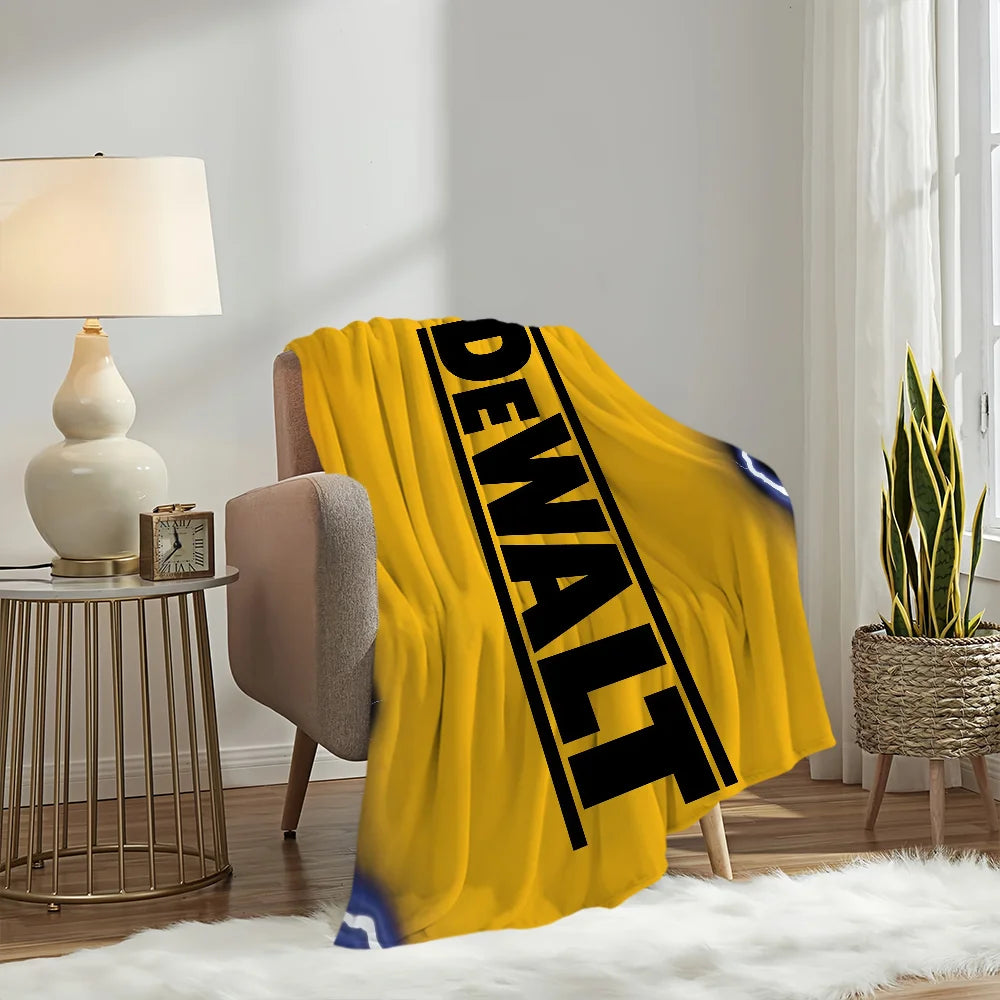 DeWalts Blanket Soft Comfortable Nap Plush Suitable For Living Room Office Bedroom Birthday Home Kid Gift