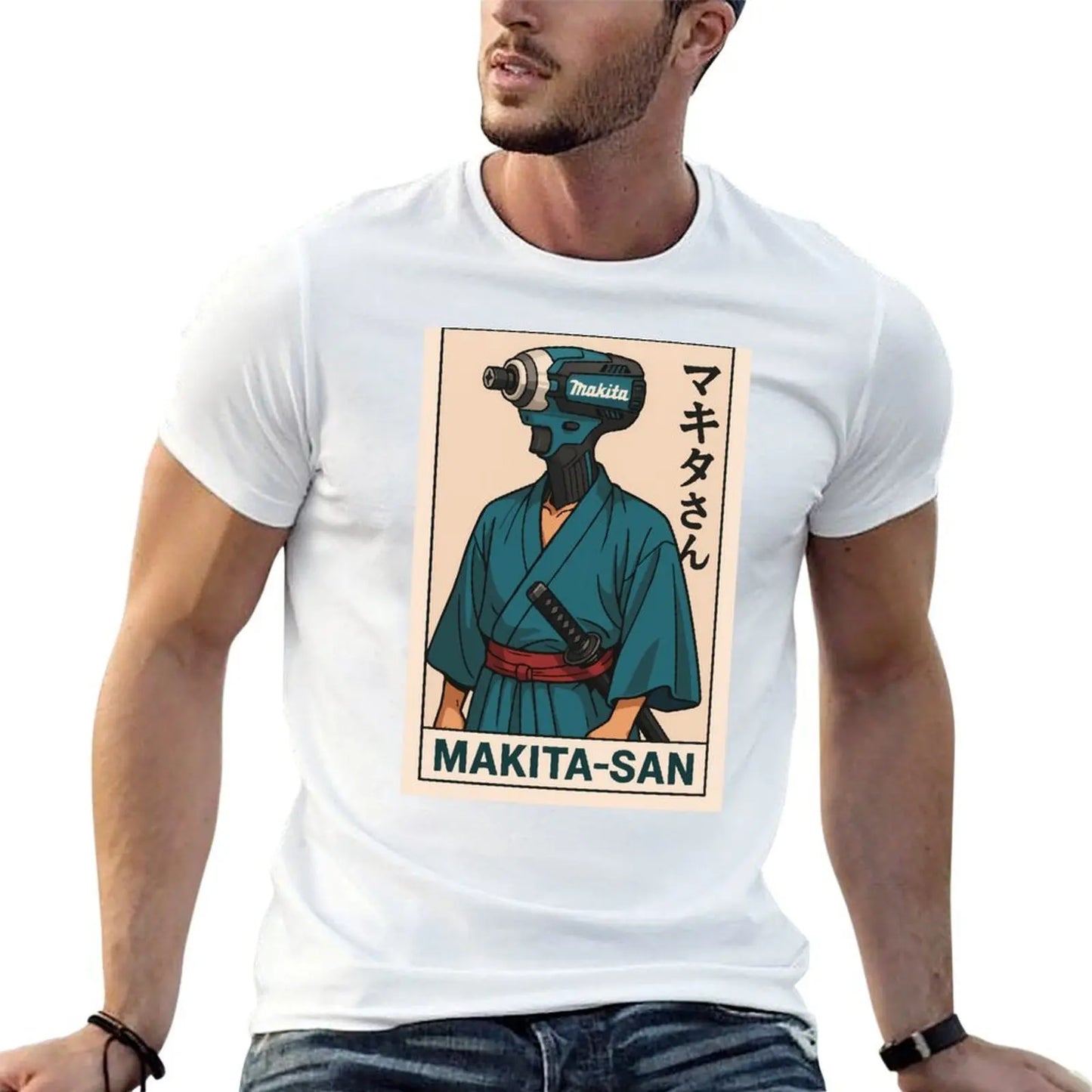 Makita-san (Original) T-Shirt man t shirt designer t shirts designer T-Shirt