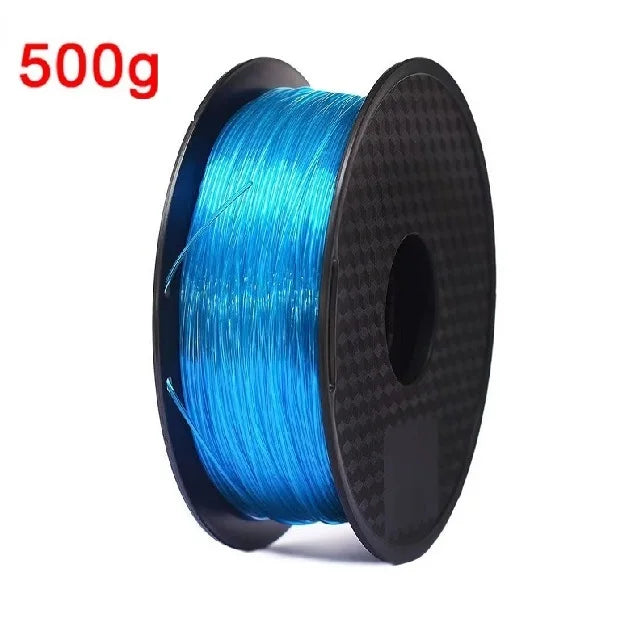 3D Printing JV 1.75mm Flexible TPU 3D Printing Filament No Bubble Non-toxic Sublimation 3D Printer Plastic Material TPU Filament 0.5KG/0.25KG