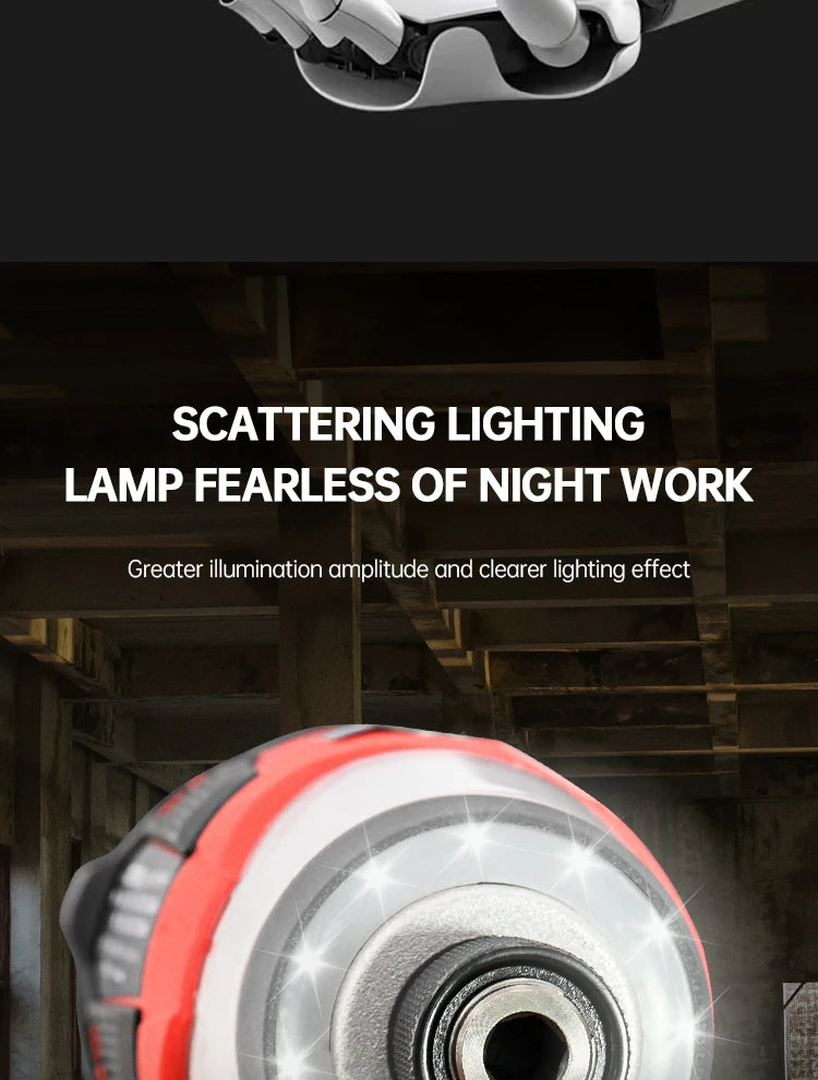 Makita 18V DTD173 Red Brushless Drill Power Tool for Home Improvement And DIY 180Nm Electric Wood/Bolt/T-Mode