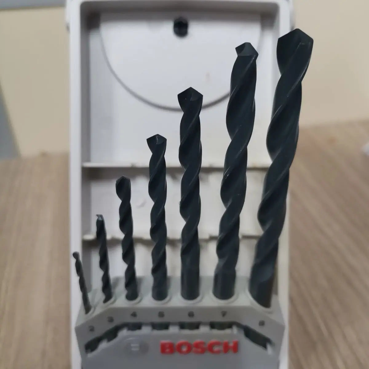 Bosch 2/3/4/5/6/7/8mm X-Line 7pcs Metal Drill Bit Set Electric Drill Head Accessories Drill Driver and Drill Stand