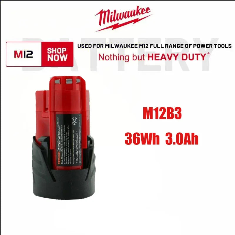 Milwaukee latest version m12 12V 3.0Ah battery