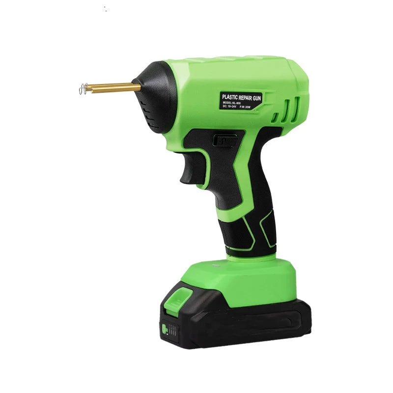 Makita Dewalt Milwaukee Bosch Black & Decker Compatible JV 18V Battery Cordless Welding Gun with 400PCs Staples Car Bumper Repair Tools