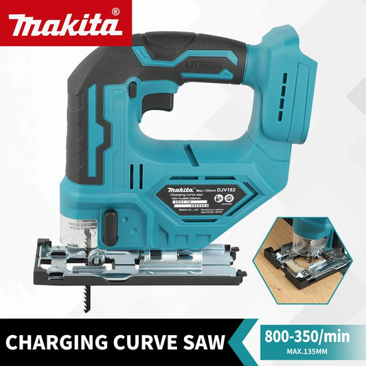 Makita 18V Brushless Jigsaw Electric Jig Cordless Barrel Handle Saw Blade Included No Battery Jigsaw Tool