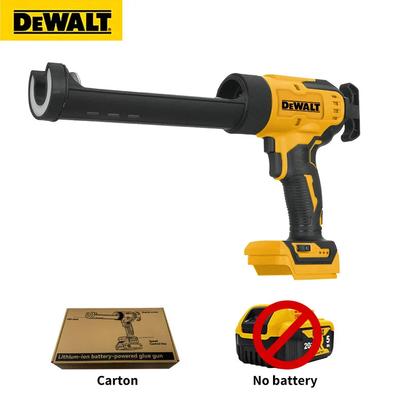 Dewalt 18V 20V Max TBW Electric Caulking Gun Dewalt Battery 6 Gear Adjustable Speed Cordless Caulking Gun Glass LED Electric Silicone Gun