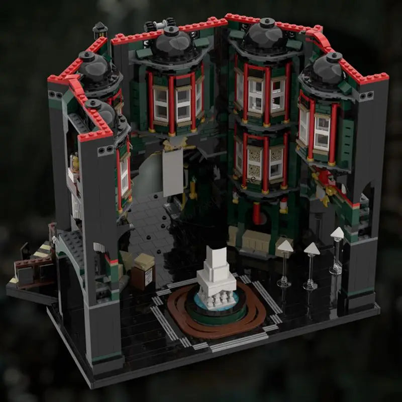 NEW 3400PCS magic Movie Harrying MOC Magic Ministry model DIY creative ideas Child Toy Assembly Puzzle Birthday Gift MOC-76403