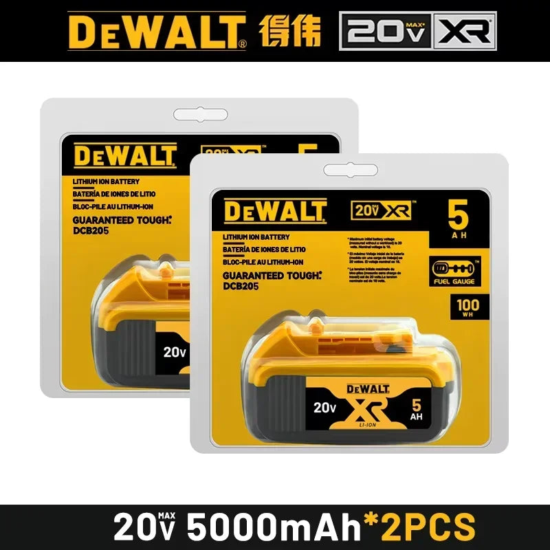 Original 5.0Ah XR DEWALT 20V Battery TBW