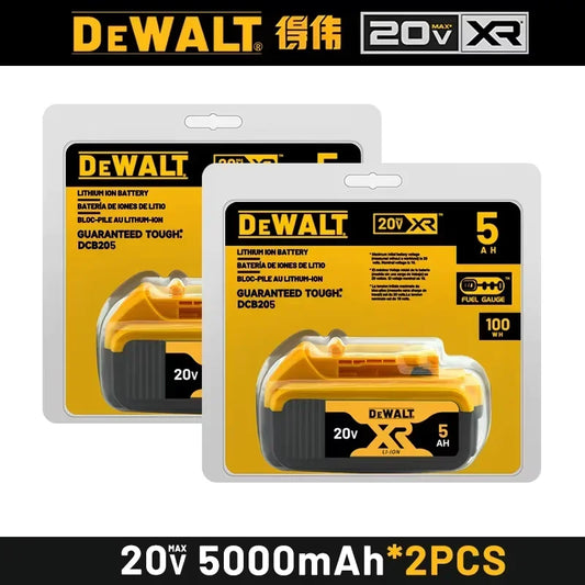 Original 5.0Ah XR DEWALT 20V Battery TBW