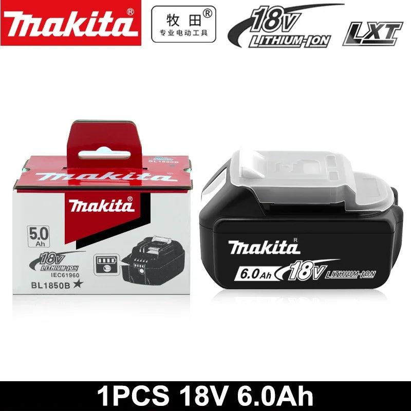 Makita Original 6.0Ah 18V battery TBW high-energy battery replaceable Makita BL1860B
