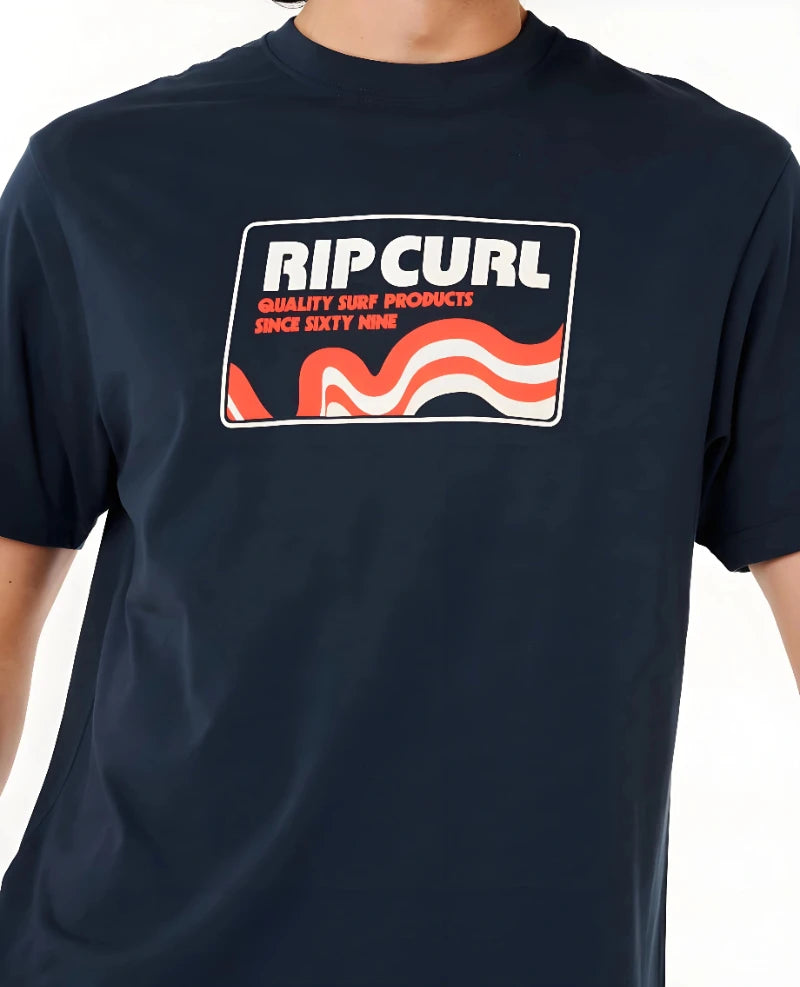 Rip Curl JV 25 Summer New Surf Sunset T Rip Curl Men's Oversized Y2k Cotton Breathable High Quality Men's Top T-shirts Graphic T Shirts