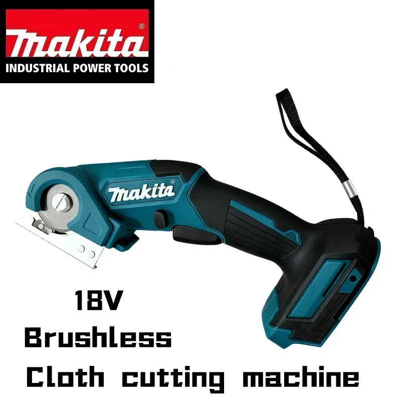 Makita 18V CP100 Cordless Handheld Carpet Scissors Multi-Functional Pruner round Knife Cloth Cutting Tools No Battery Included