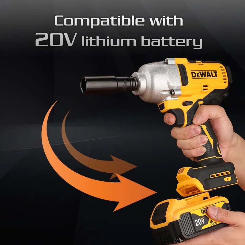 2025 DEWALT DCF900 18V Impact Wrench 1/2" Inch High Torque With Hog Ring Anvil 20V Brushless Cordless Wrench Dewalt Power Tools DCF900