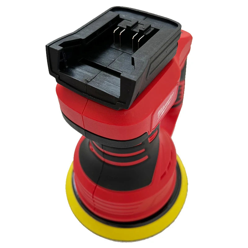 Milwaukee 18V Cordless Car Polisher 8 Gears Brushless Electric Polishing Machine Waxing Sanding Sealing Power Tools For 18V Battery