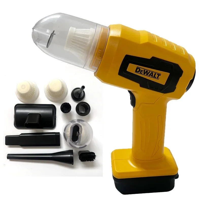DEWALT 18V 20V Max Strong Suction Mini Electric Vacuum Cleaner Wireless Handheld Home Cleaner Blower With 7 Nozzeles for 20V 18V Battery