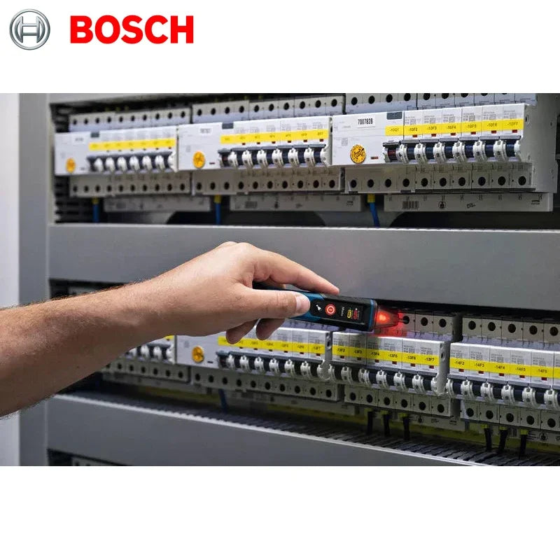 BOSCH Professional Non-contact Voltage Tester Self-test IP67 Rating Dual Voltage for Electric Drill Working GVD 1000-17