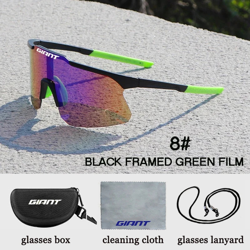 Giant JV new cycling Glasses UV400 Protection, Anti-Fog, Sports Sunglasses for Men Women with case