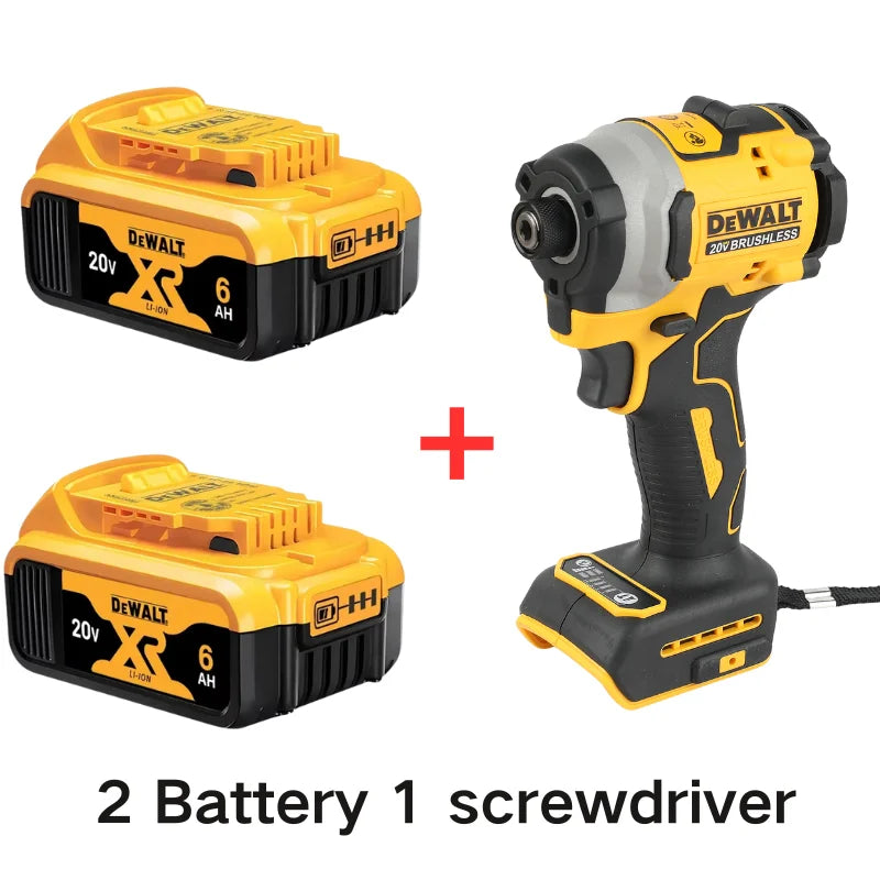 Dewalt 18V 20V Max 850 Driver Impact Drive TBW Electric Drive 20V Lithium Battery Brushless Electric Multi-Function Screwdriver High Torque Tool
