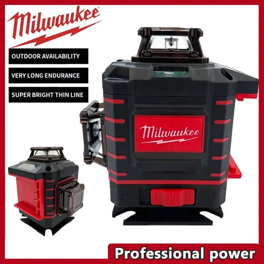 Milwaukee 4 Sided 360 Degree Vertical 4.2V 3-4D Laser Level