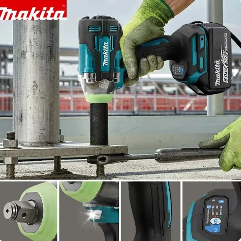 Makita TW004G 18V Brushless Electric Screwdriver Rechargeable Drill Driver Compatible with Makita 18V Battery Pins
