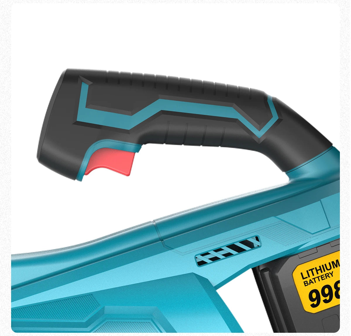 Makita Compatible 18V Gisam 2000W Brushless Electric Air Blower Cordless Leaf Blower Leaves Snow Dust Cleaning Tool Fit For Makita 18V Battery Pins