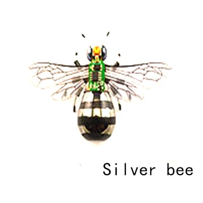 Robot JV STEAM DIY Robotic Insects Science Invention Electronic Animal for School Competition Non-soldered DIY Kit Stem Toys Robot Animal