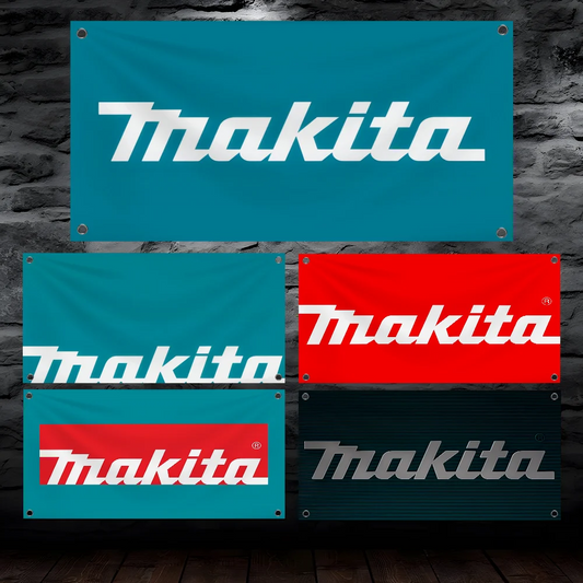 Makita Flag Hanging Banner Atmosphere For Dormitory Bedroom Outdoor Living Room Art Decoration