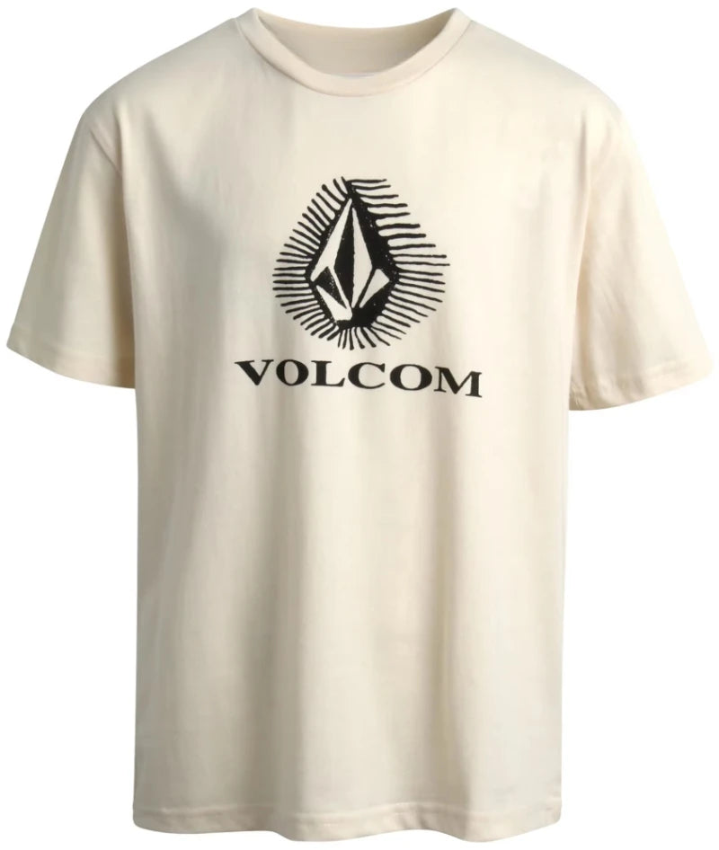 Volcom JV Printed Men Women Cotton T-shirt Luxury Brand Fashion Big Size Top Casual Short Sleeve Streetwear Classic Print Loose Tee 2025