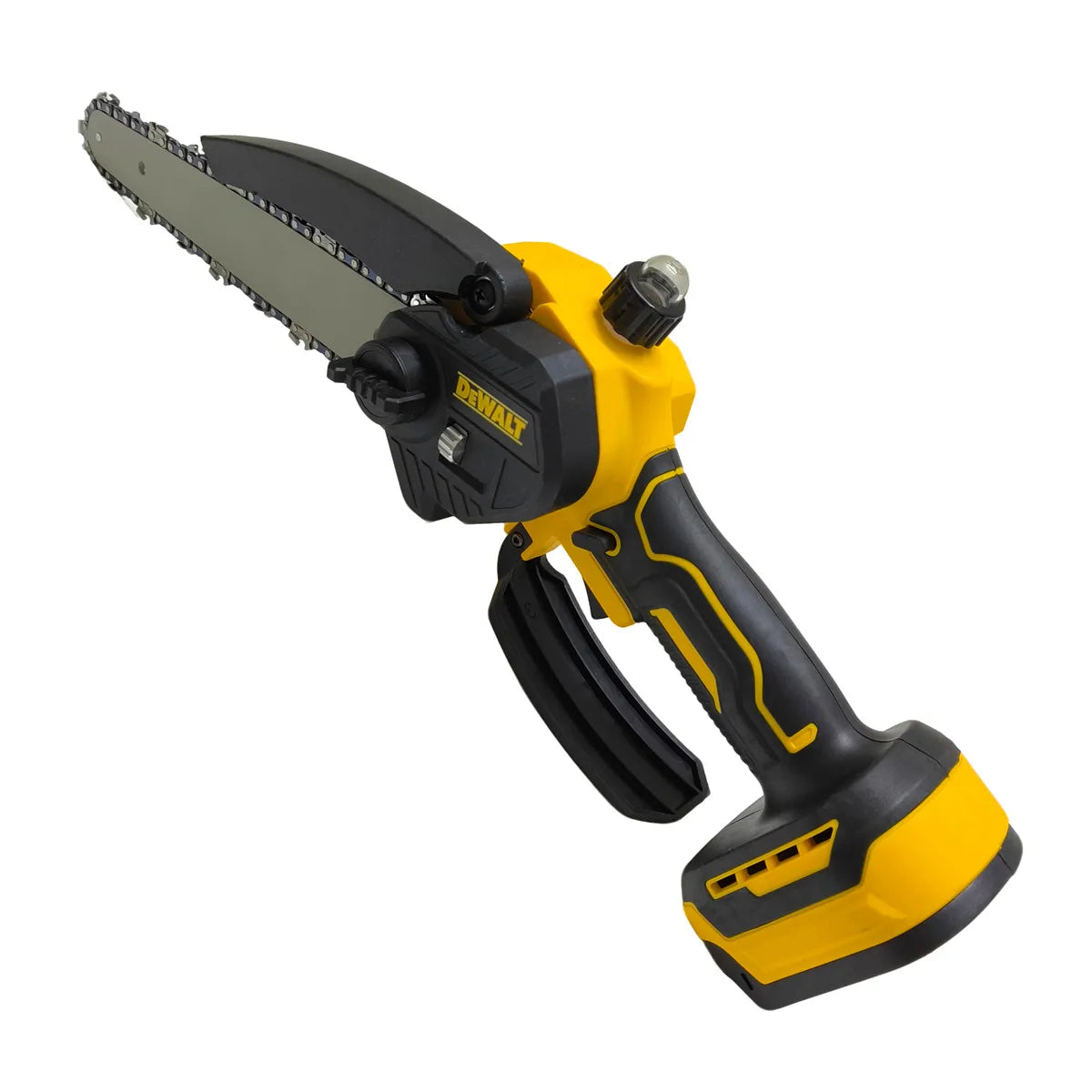 DeWalt JV 18V 20V Brushless 8 Inch Chainsaw Automatic Oiler Electric Cordless Garden Chain Saw Pruning Power Tools For Dewalt 20V Battery