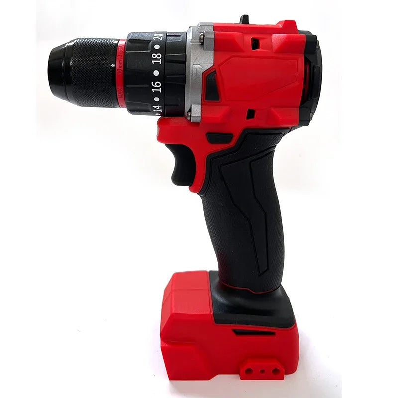 Milwaukee Compatible Small Electric Drill 150N.m Brushless Cordless Impact Drill of Decoration Team Uses for 18V Battery Power Tool