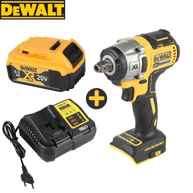 DEWALT 18V 20V MAX DCF880 Impact Wrench with 6.0Ah battery and Charger
