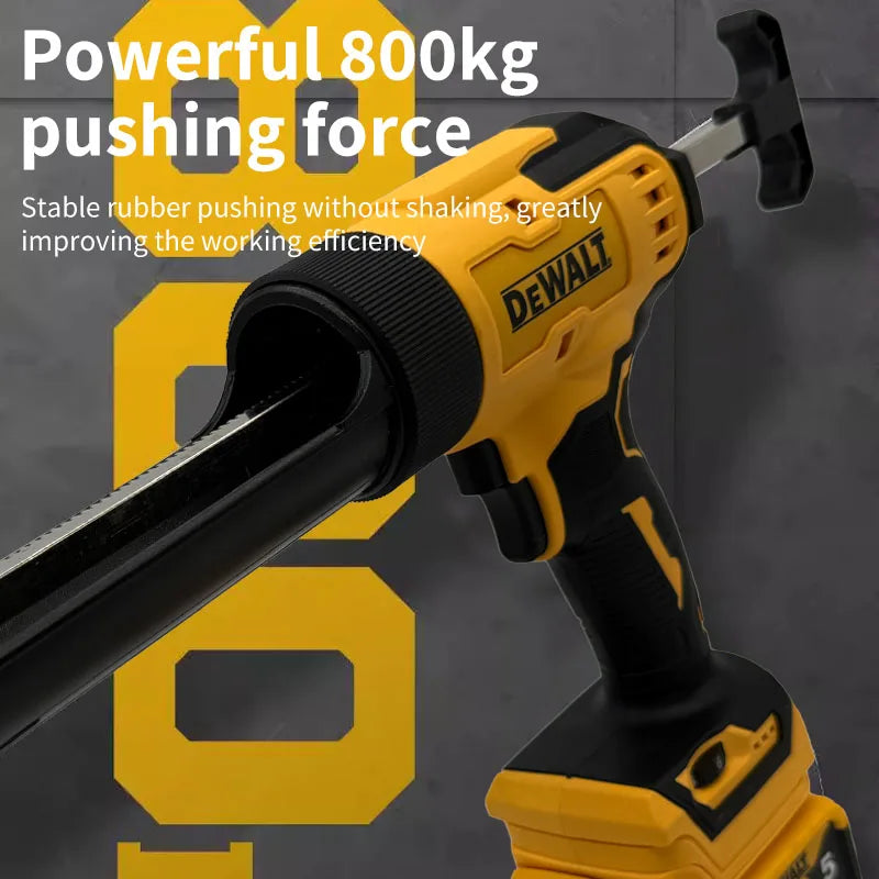 Dewalt 18V 20V Max TBW Electric Caulking Gun Dewalt Battery 6 Gear Adjustable Speed Cordless Caulking Gun Glass LED Electric Silicone Gun