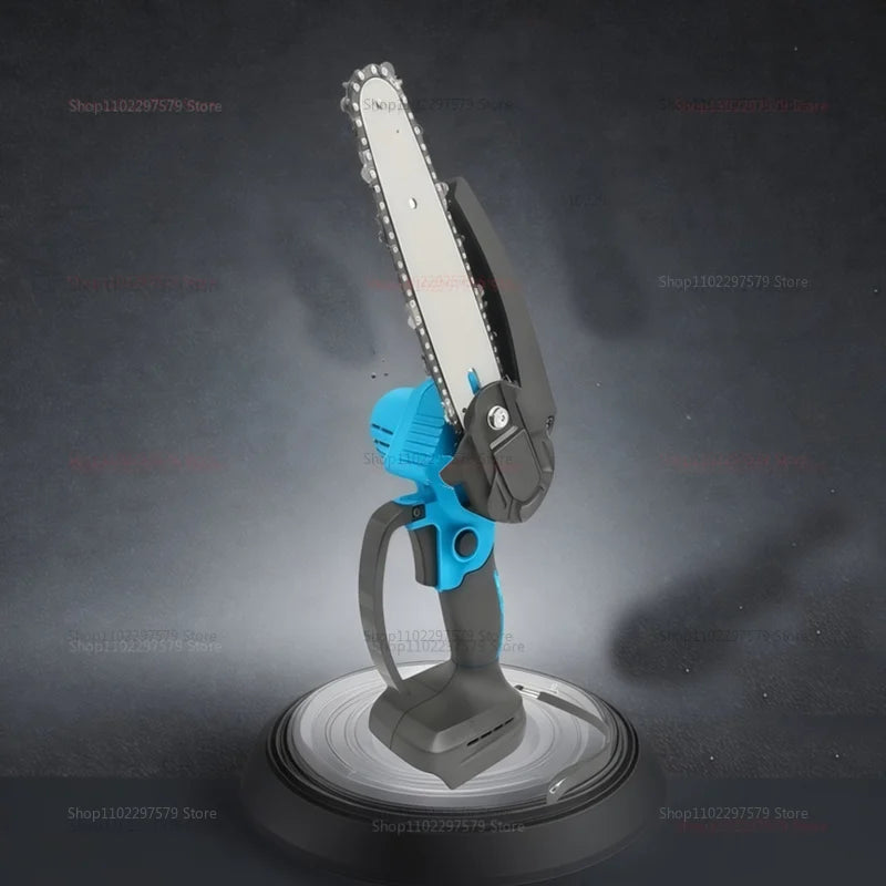 Makita Compatible 18V JV Mini Chainsaw Compact 6-inch Handheld Electric Log Cutting Tool for Woodworking Camping Yard Cleanup For Makita 18V Battery Pin