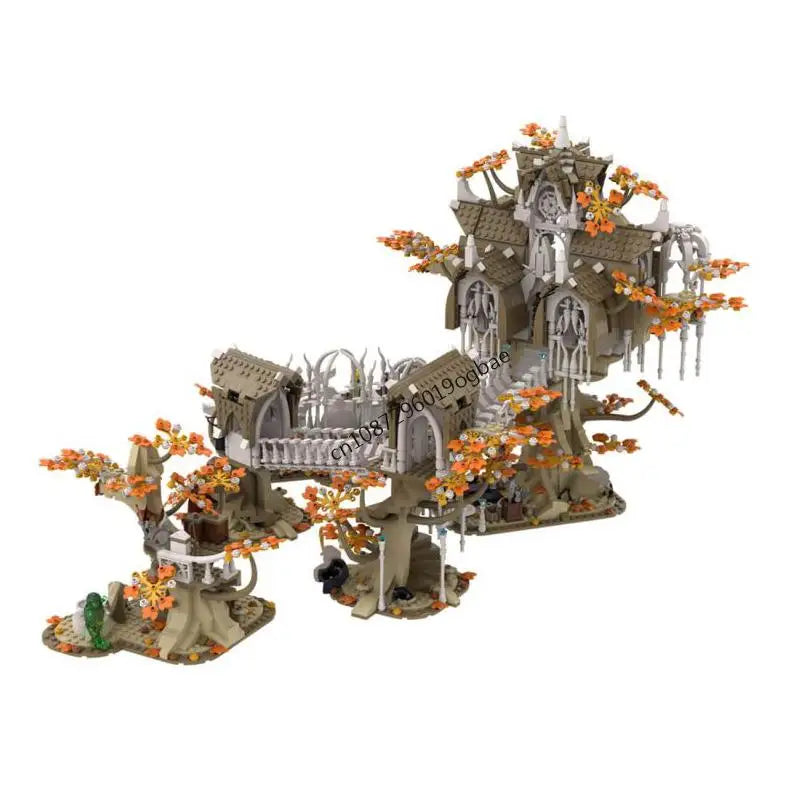 Lord of the rings JV NEW 3830PCS Lording of The Rings Movie MOC UCS Lothlorien Model DIY creative ideas Child Toy Assembly Puzzle birthday Gift