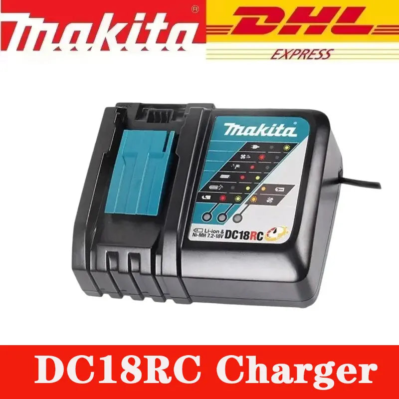 Makita Original DDF487 Brushless Cordless Driver Drill Brushless battery and Charger Combo
