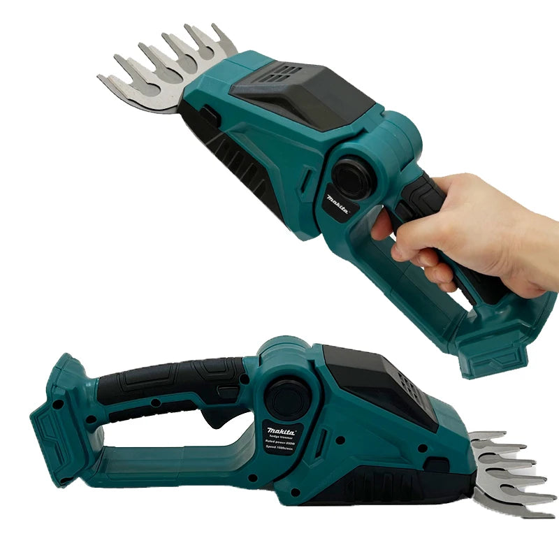 Makita 18V JV Cordless Hedge Trimmer 2-in-1 Mini Handheld Electric Grass Shears Operated Shrubbery Trimmer for Garden for 18V Battery