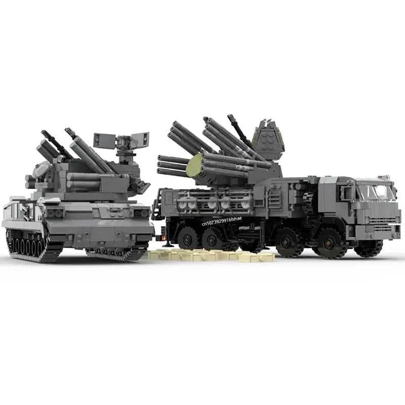 PANTSIR S2 SA-22 JV NEW 1845PCS WW2 Military MOC PANTSIR S2 SA-22 air defense system Model DIY creative ideas Child Toy Assembly Puzzle BirthdayGift