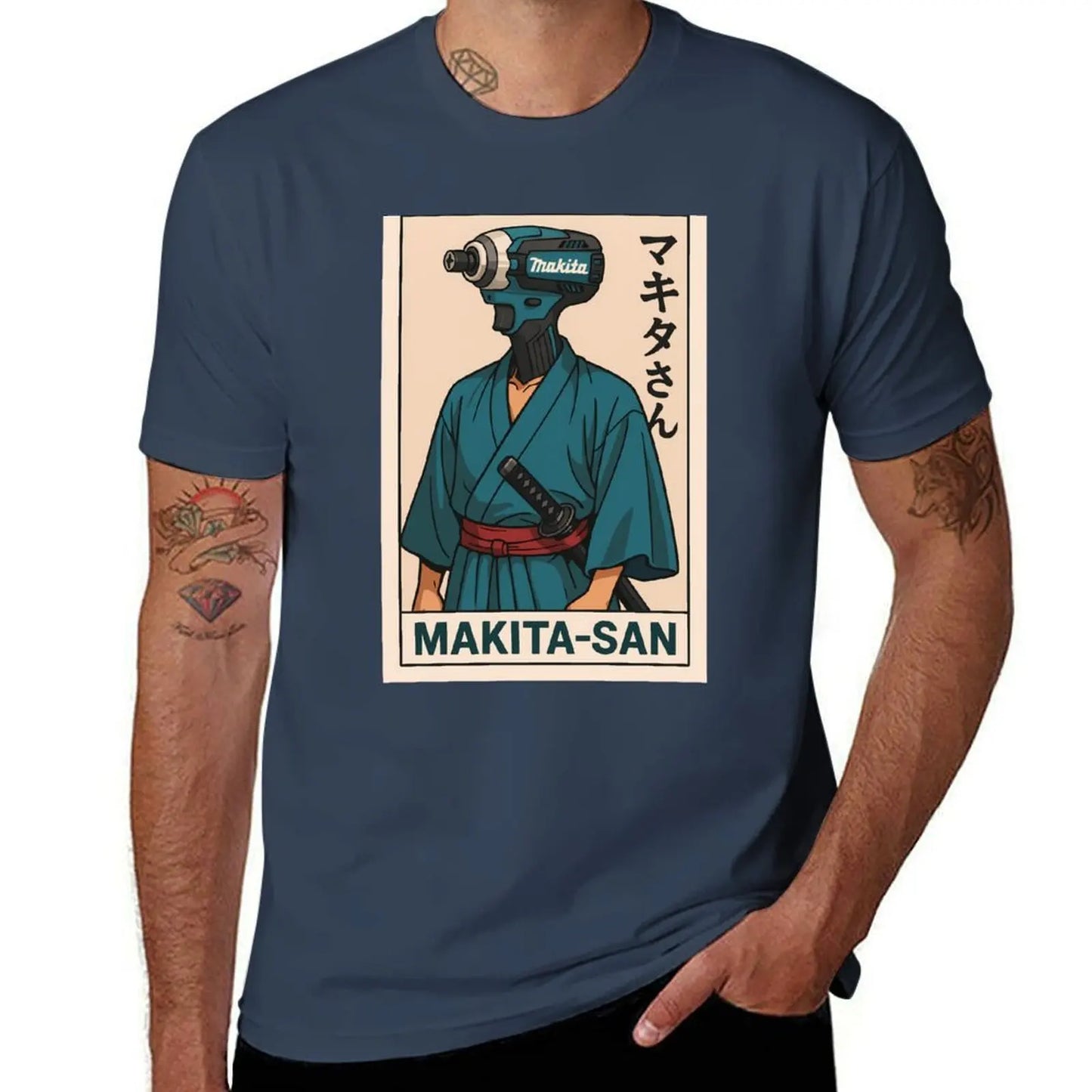 Makita-san (Original) T-Shirt man t shirt designer t shirts designer T-Shirt