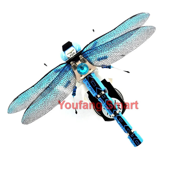 Robot JV STEAM DIY Robotic Insects Science Invention Electronic Animal for School Competition Non-soldered DIY Kit Stem Toys Robot Animal