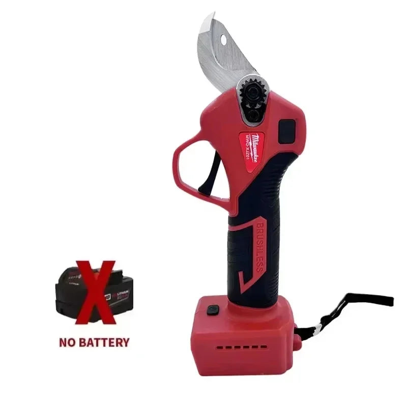 Milwaukee 18V Pruner 4 Gears Brushless Electric Cordless Handheld Orchard Shrub Pruning Tree Branches Cutter For 18V 20V Battery