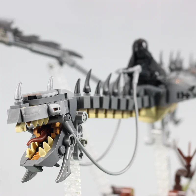 Lord of the rings JV 1288PCS Movie series MOC wyvern dragon animal Model DIY creative ideas Child Toy Assembly Puzzle Birthday Gift