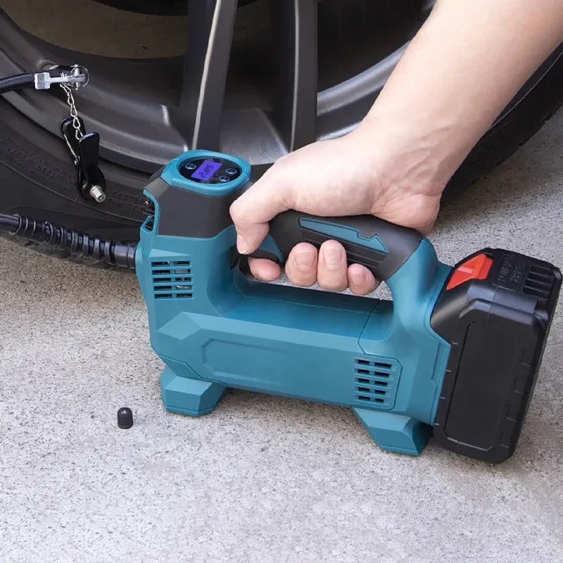 Makita compatible 18V JV Electric Cordless Air Pump for 18V Makita Battery Powered Compressor Inflatable Pump Digital Display Inflator Car Tire Air Pump