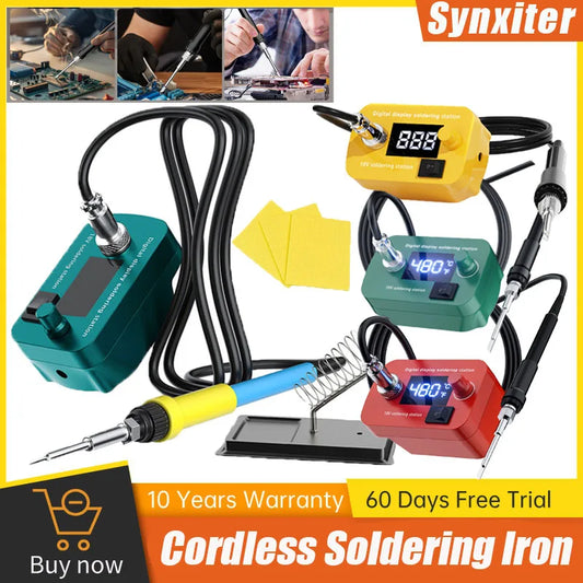 Makita DeWalt Milwaukee Bosch compatible Cordless Soldering lron Temperature Adjustable Electric Welder Kit For DEWALT For Makita For Milwaukee For Bosch 18V Battery