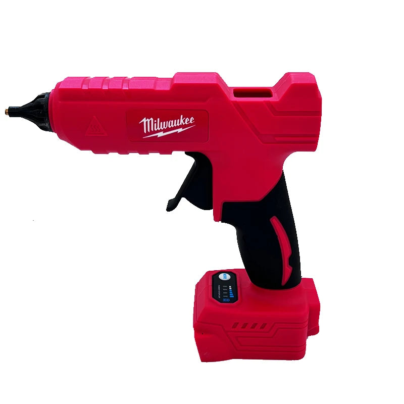 Milwaukee 18V Cordless Electric Handheld Hot Glue Gun Repair DIY Tool Hot Melt Welding Hot Air Gun Anti-scald Nozzle for 20V Battery