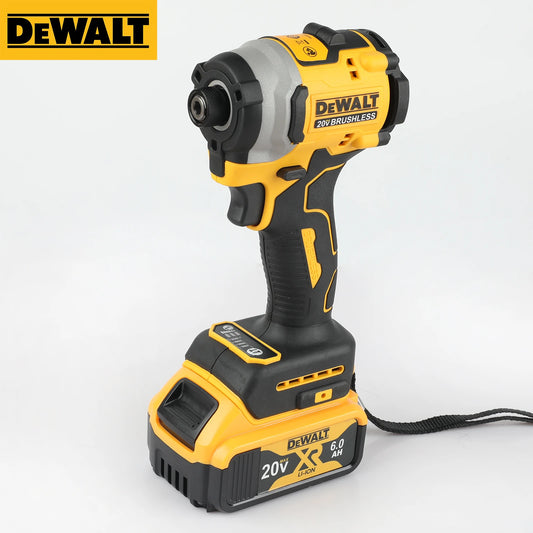 Dewalt DCF850 18V 20V 1/4 in. 3-Speed Brushless Impact Driver with 6AH battery