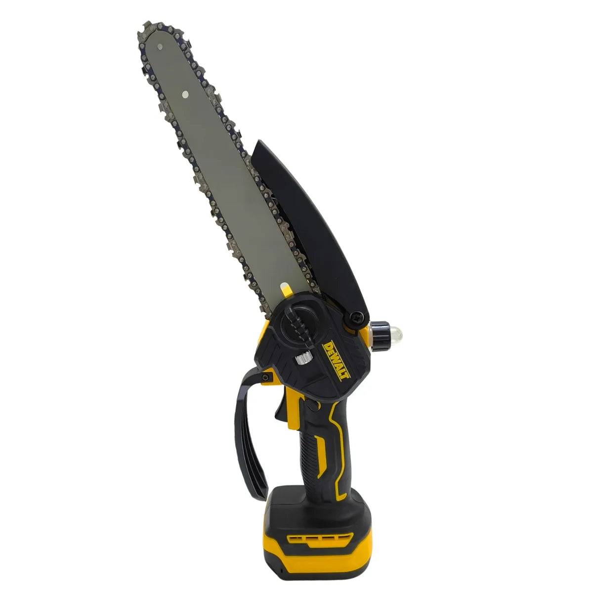 DeWalt JV 18V 20V Brushless 8 Inch Chainsaw Automatic Oiler Electric Cordless Garden Chain Saw Pruning Power Tools For Dewalt 20V Battery