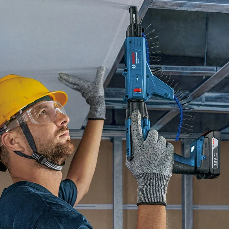 BOSCH GTB 185-LI Drywall Screw Screwdriver Bare Tool Professionl 18V Brushless Cordless Staple Guns BOSCH Power Tool GTB185-LI