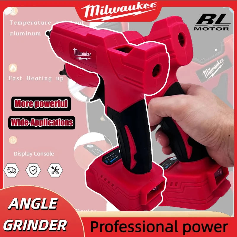 Milwaukee 18V DIY Hot Electric Hot Melt Glue Gun 18V Li-ion Battery Melt Glue Gun For Packaging Decoration for 18V Battery